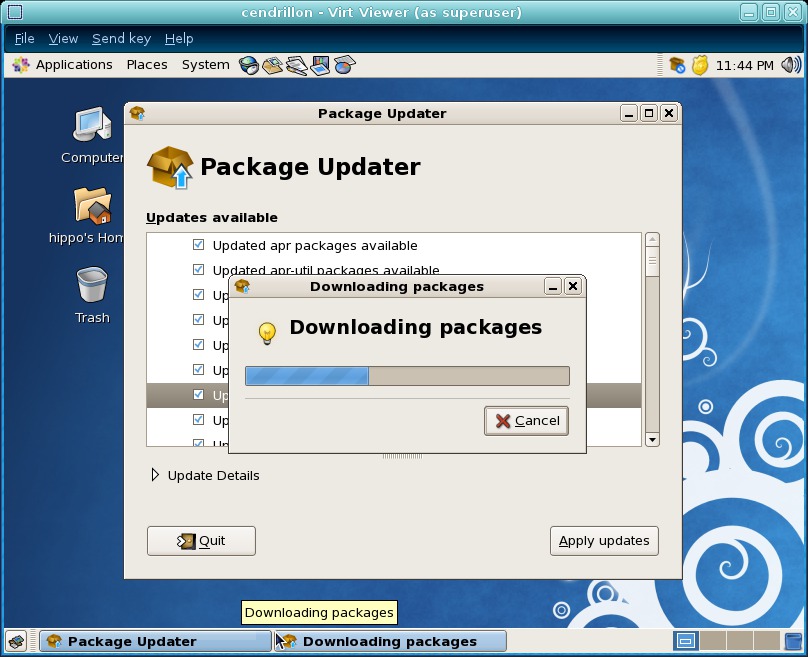 Downloading packages