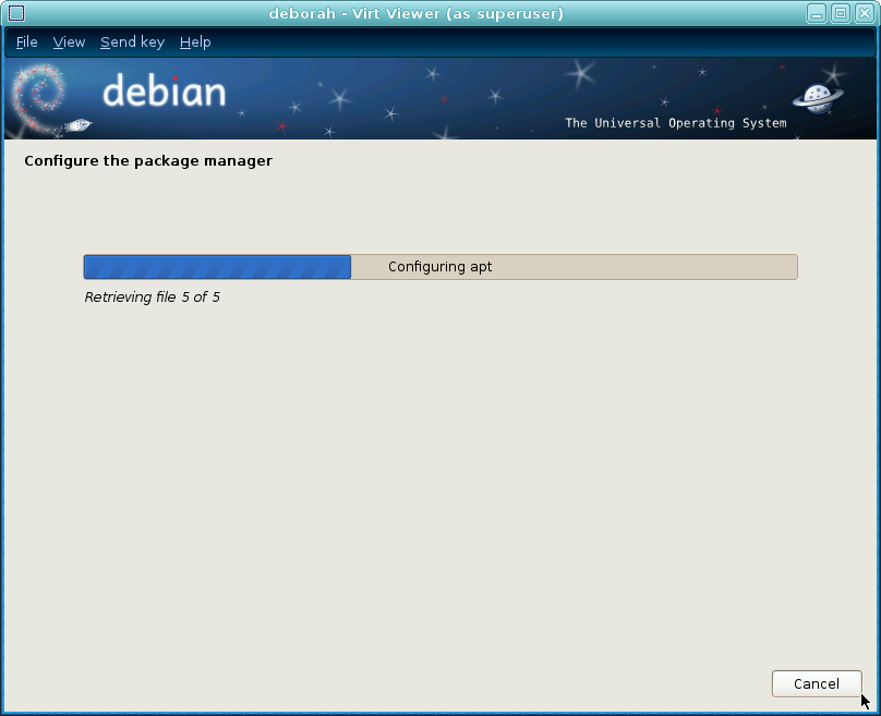 Configure the package manager